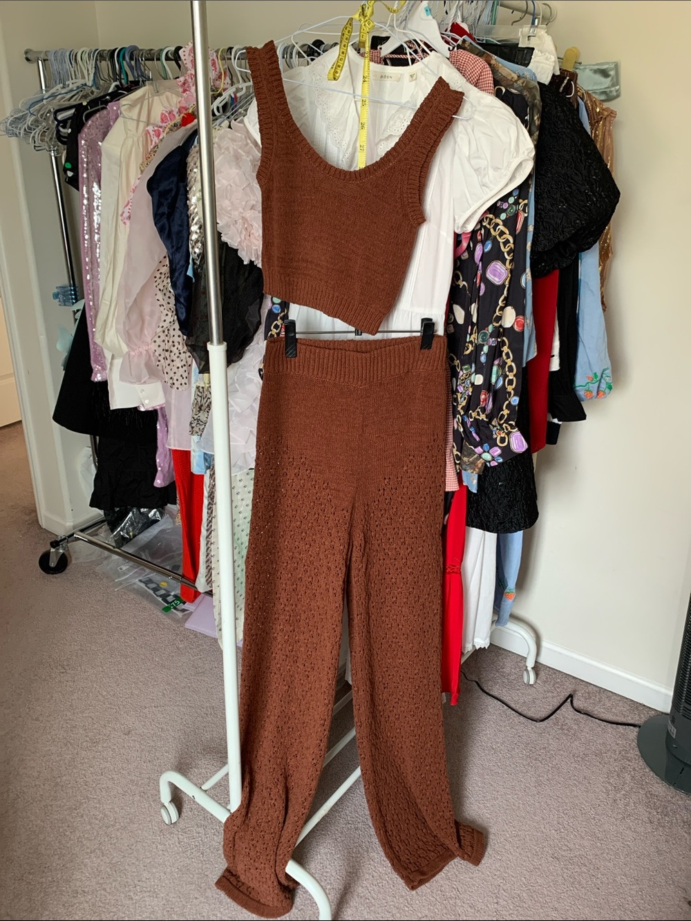 NWOT Rotate Top and Pants Set